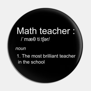 funny math teacher definition Pin