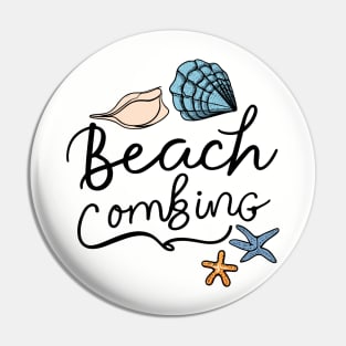 Shell Collector Beachcombers - Beachcombing Seashell Collecting Pin