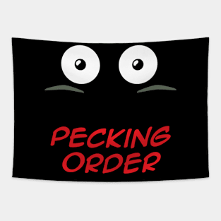 Pecking Order Tapestry