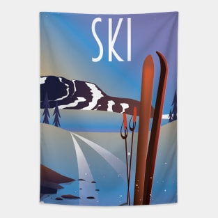 Ski Tapestry