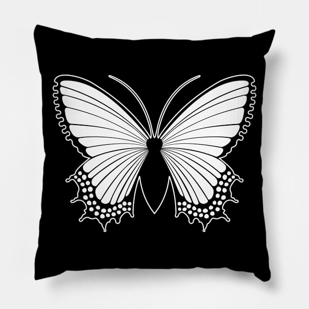 butterfly Pillow by ElectricPeacock