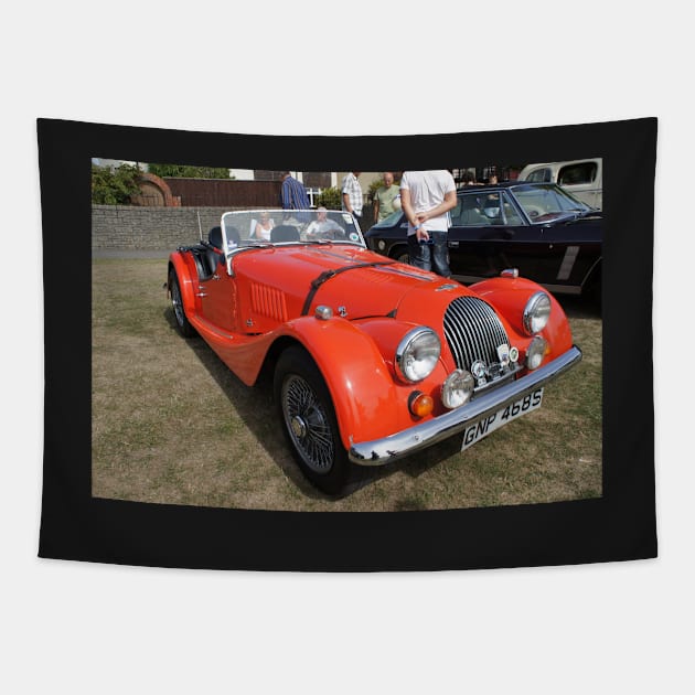 Morgan Vintage Car Tapestry by fantastic-designs