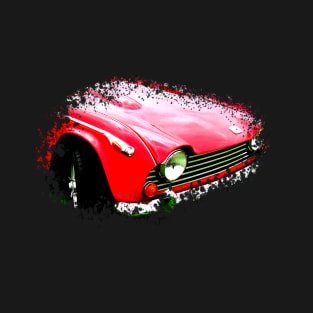 Triumph TR250 1960s British classic car elements T-Shirt