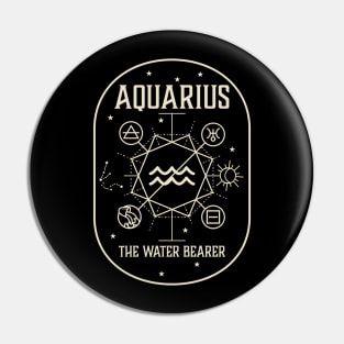 Aquarius Pin