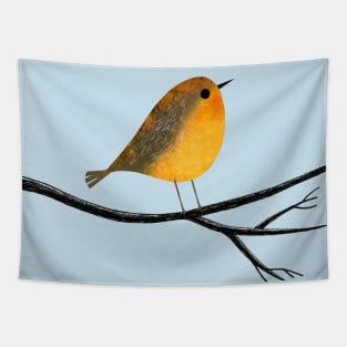 Bird on branch Tapestry