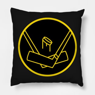 ICE HOCKEY STICK PUCK BATTLE Pillow