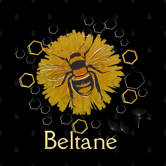 Beltane Summer Bees by AtHomeNinjaKeisha