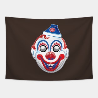 Vintage Clown Mask Tapestry