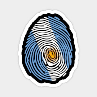 Argentina Fingerprint Magnet