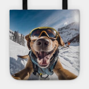 Selfie Dog Tote