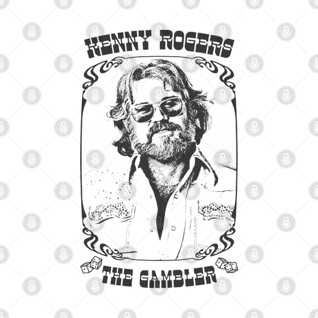 Kenny Rogers // Vintage Style Design by Indanafebry