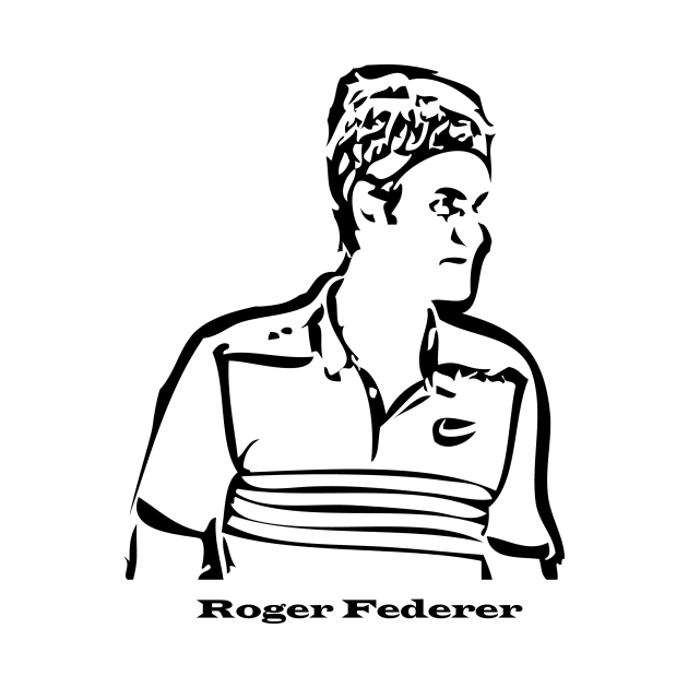 Roger Federer by Serve Style
