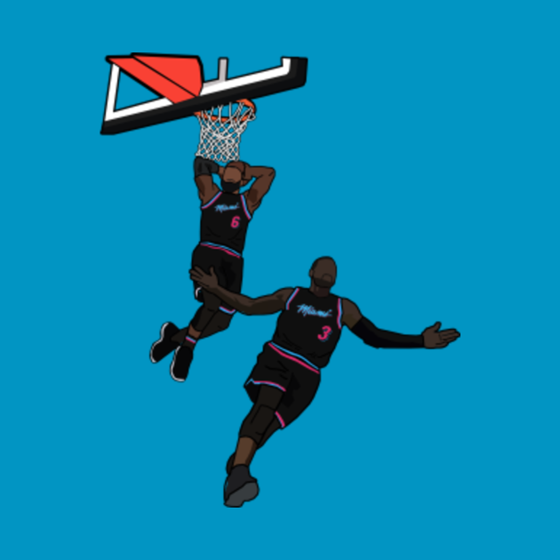 wade lebron alley oop all star