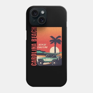 Carolina Beach, NC Summer Vacation Trip Phone Case