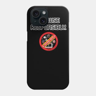 [un]Featured Articles - Browse Responsibly Phone Case