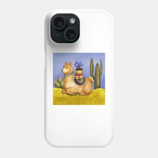 Llama takes a rest Phone Case