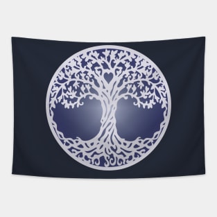 Celtic Tree of Life Circle Tapestry