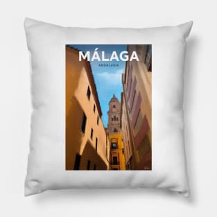 Malaga Spain Pillow