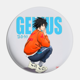 L Death Note Pins And Buttons Teepublic