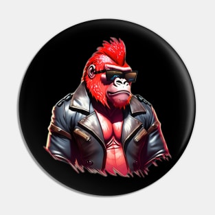 Rock Gorilla Pin