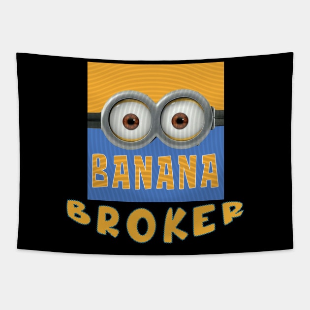 MINIONS USA BROKER Tapestry by LuckYA