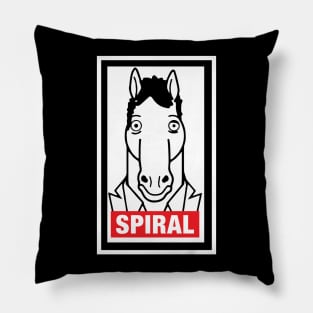 Spiral Bojack Pillow