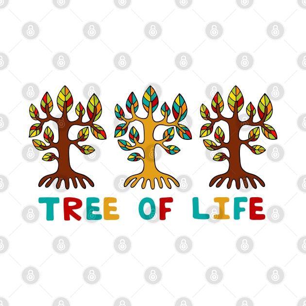 Tree of life trio by Frenzy Fox