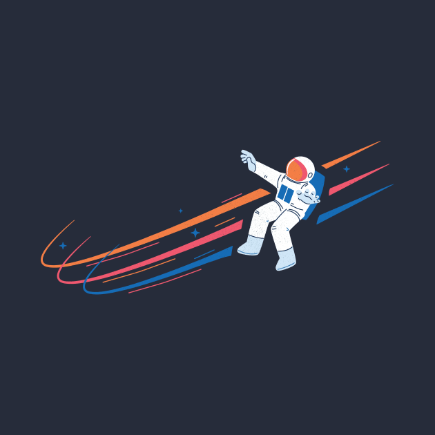 Astronaut Floatin' by mikevotava