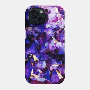 Amethyst Geode Phone Case