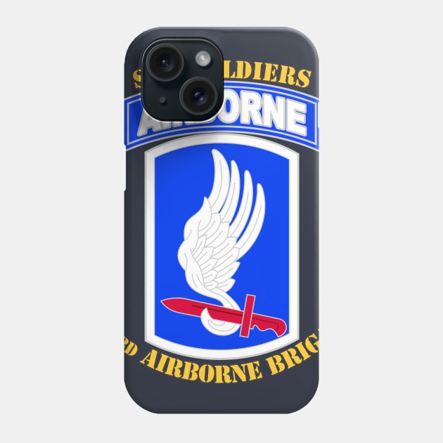 173rd Airborne Brigade Phone Case by MBK