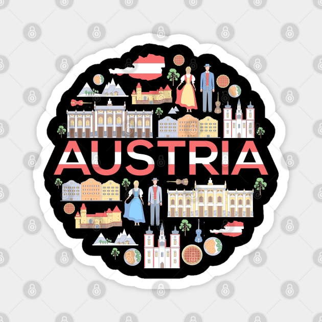 Austria concept Magnet by Mako Design 