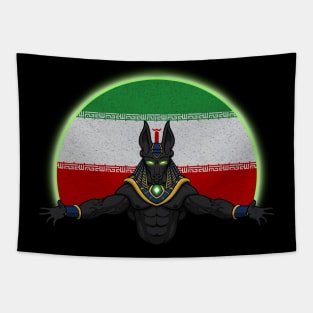 Anubis Iran Tapestry