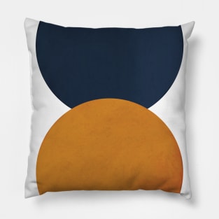 Modern Circle Art Pillow
