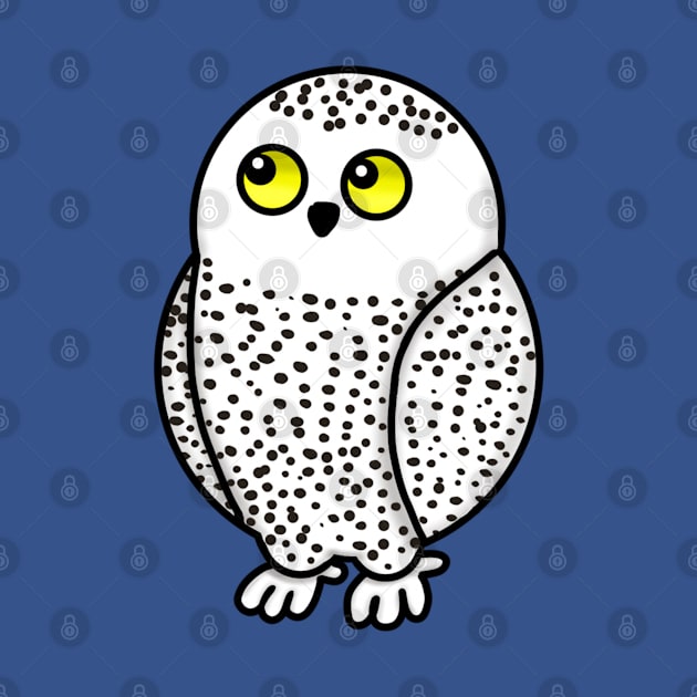 Chibi Snowy Owl by Aeriskate