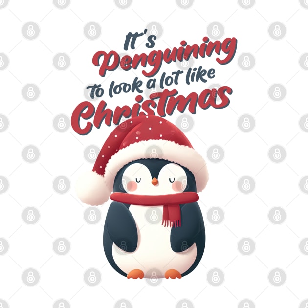 It's Penguin-ing to look a lot like Christmas by Takeda_Art