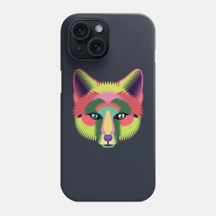 techno fox Phone Case