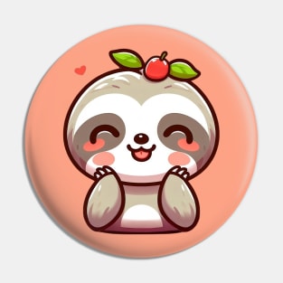 Adorable Kawaii Sloth Pin