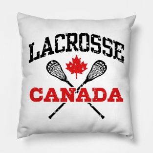 Canada Lacrosse | Sport canada flag Pillow