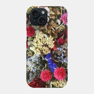 Assortment of Dried Flowers Phone Case