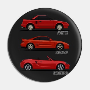 MR2 Generations Pin