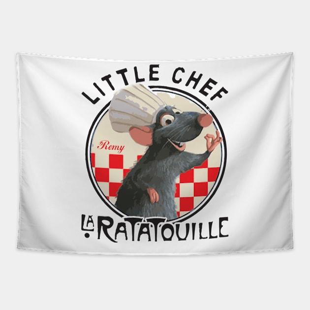 Ratatouille Tribute - Ratatouille Little Chef Kitchen - Epcot Remy Haunted Mansion - Pixar Rat Lion King Wall e - Up - ratatouille - Pirates Of The Caribbean - ratatouille -Tangled Tapestry by TributeDesigns