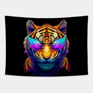 Shadey Tiger Tapestry