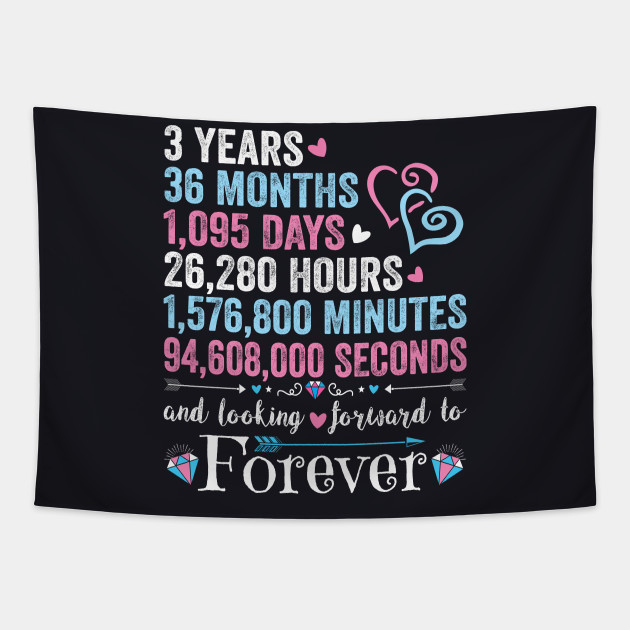 3rd wedding anniversary for husband