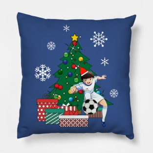 Captain Tsubasa Oozora Around The Christmas Tree Pillow