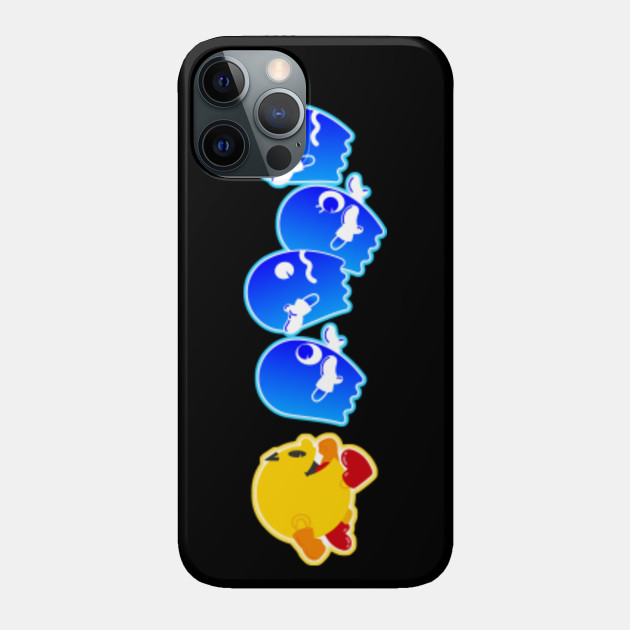 Pac-Man on Pursuit - Pacman - Phone Case