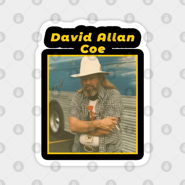 David Allan Coe / 1937 Magnet by DirtyChais