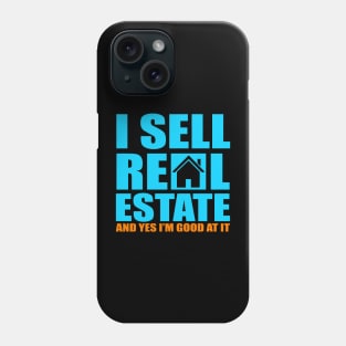 Realtor Sell Fathers Day Gift Funny Retro Vintage Phone Case