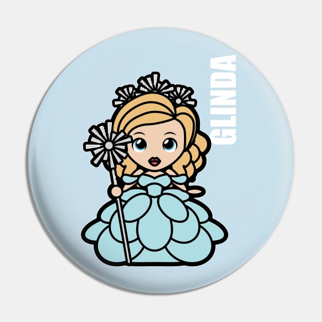 Glinda Tooniefied Pin by Tooniefied