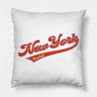 New York Baseball Pillow