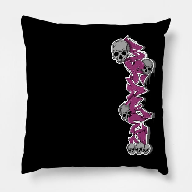 Grafiti Roto Pillow by Gash Editation